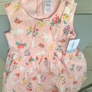 Baby Girl Carter's Dress 24M NWT